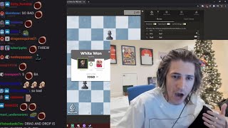 xQc enjoys playing chess ... and fking hates it (with chat)