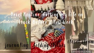 Reset Routine *Getting my Life on Track Before a New Week* | Vlogmas Day 6