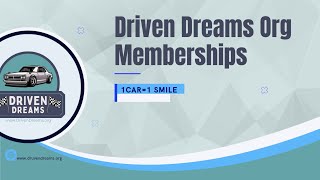 Joining Driven Dreams Membership