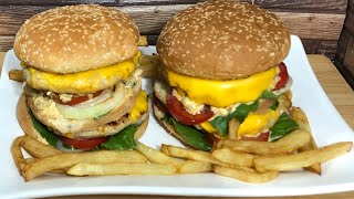 Burgers Mc Donald’s Style Big Mac Sauce Recipe طرز تهیه هم برگر و بیگ مک ساس