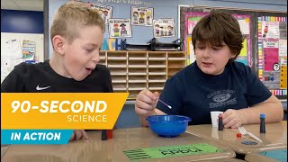 Milk Soap Rainbow Experiment | 90-Second Science in Action at River View Middle School