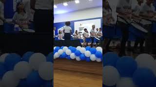 🥁 Tambores da AMONP no encerramento da Feira da Empregabilidade