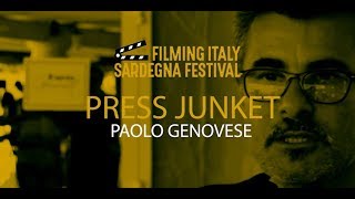 Filming Italy Sardegna Festival - Press junket with Paolo Genovese