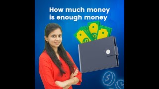 How much money is enough money? #youtubeshorts| CA Akshatha Udupa