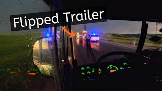 Driving Towards an Intense Storm! | Skoolie Road Trip