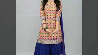 latest Patiyala suit ideas !!punjabi suits designs !!