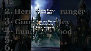 Harry Potter girls ranking #like #harrypotter #subscribe