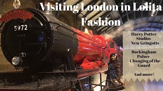 Harry Potter Studio New Gringotts! Buckingham Palace, M&M's World| Lolita Fashion London Travel Vlog