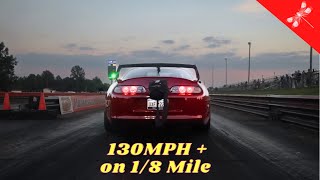 1000WHP+ Monster MK4 Toyota Supra, Drag Racing!