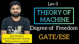 Degree of Freedom/Simple Mechanisms/Full Course on Theory of Machine/GATE, ESE Mechanical/Self Study