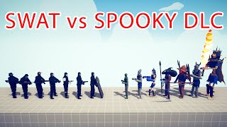 SWAT TEAM vs SPOOKY DLC TEAM - Totally Accurate Battle Simulator TABS