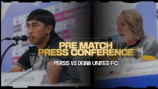 PRESS CONFERENCE BRI LIGA 1 MATCHDAY 23 | PERSIS SOLO VS DEWA UNITED FC