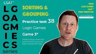 How to solve LSAT™ Logic Games - Practice Test 38, Game 3