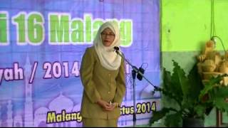 Halal Bi Halal Keluarga Besar SMPN 16 Malang Tahun 2014