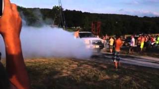 Ford burning rubber