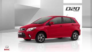 BAIC South Africa - D20 Hatchback Promo Video (Single Colour)