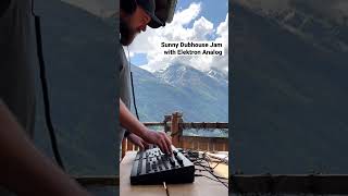 #dubtechno jam /w Elektron Analog #analogsynthesizer #electronicmusic