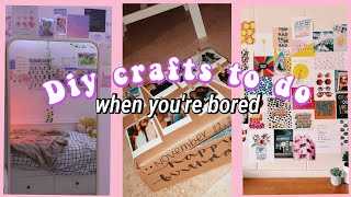 Aesthetic DIY's to do when you're bored✨!!