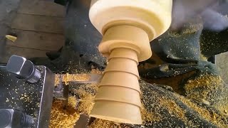 (It broke while working on the lathe!  (Making a wooden vase