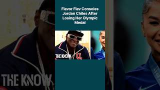 Flavor Flav Consoles Jordan Chiles After Losing Her Olympic Medal #TheKnowOfficial #shorts