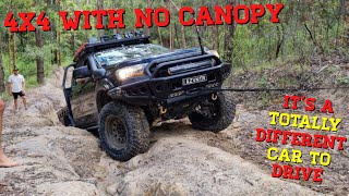 I TOOK THE CANOPY OFF TO GO 4WDING on KILLI LOOP with the boys!!!