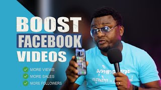 How To Boost Facebook  Videos  2023