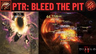 Diablo 4 - Season 4 PTR Rend Barbarian Tier 50 Pit