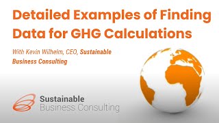 Detailed Examples of Finding Data for GHG Calculations