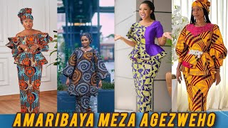 IREBERE AMARIBAYA AGEZWEHO #2024 _#2025 new fashion kitenge Ankara styles blouse kitenge styles