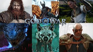 God Of War Ragnarok - Fighting All My Favorite Main Bosses Part 2