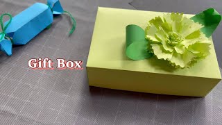 How To Make Gift Box With Flowers 🌺