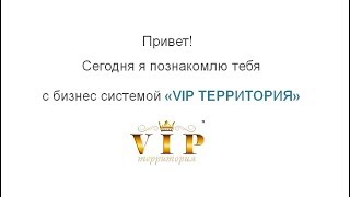 Бизнес система VIPТЕРРИТОРИЯ  Коротко