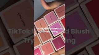 TIK TOL VIRAL LIQUID BLUSH 💄#contentcreator #sheglam #liquidblush #sheglamliquidfam