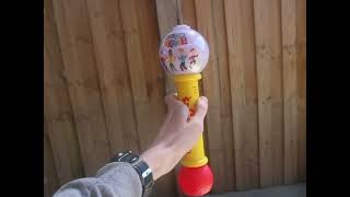 The wiggles light up bubble wand