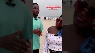 Should we fear men or fear women #interview #beach   #streetvlogger #streetvibes #akwasibugati