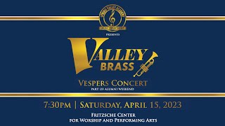 Alumni Weekend 2023 Valley Brass