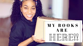 Unboxing My FIRST Book | Encouragement On Following Your Dreams, Trusting God & Pursing Your Purpose