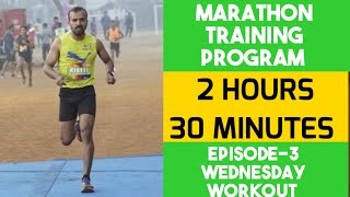 Marathon Training Program Episode 3 | 2 hours 30 minutes program of Elite Running Team Khanapur