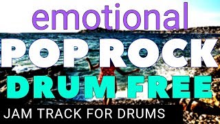 Drumless Backing Track Emotional Pop Rock Ballad (110 BPM)