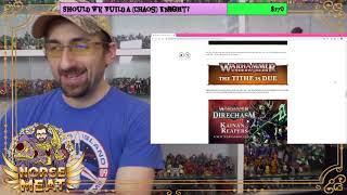 White Scars action figure, Sisters of Battle Castigator tank, & more - Warhammer War Room Stream!