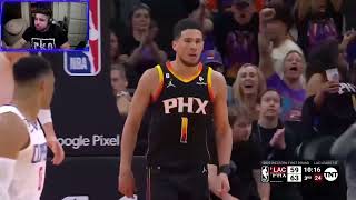 Devin Booker and KD Drop 73 Combined!! Los Angeles Clippers vs Phoenix Suns 2023 Game 2 Reaction!!