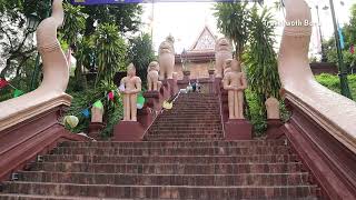 Wat Phnom in Khmer New Year 2022 | Wat Phnom Historical Resort Site Ep1