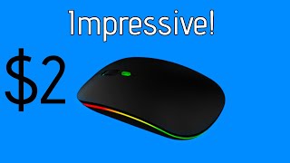 I bought the cheapest wireless mouse!