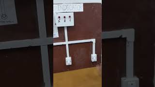 Office 🔔 Bell Indicator Wiring || electrical shorts #electrical #electrical_shorts