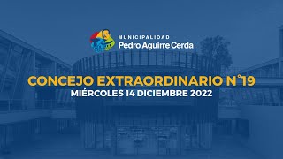 85 Concejo Municipal, sesión extraordinaria N° 19 miércoles 14 de diciembre 2022