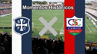 Jogo Histórico - São Francisco-PA 3 x 0 Cametá-PA | Parazão 2016