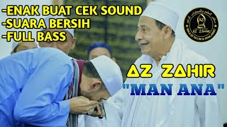 az zahir terbaru full bass | man ana laulakum | suara bersih🎧🎶