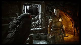 ATREUS AND ODIN CROW SCENE - GOD OF WAR RAGNAROK