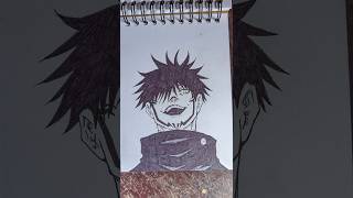 Draw Sukuna jujutsu kaisen #drawing #howtodrawanime #jujutsukaisen