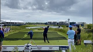 Patrick Reed plays nasty cut on 17th at Ocean Course